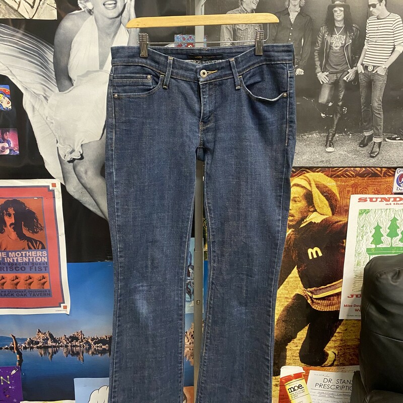 Levi's denim boot cut jeans size 4
