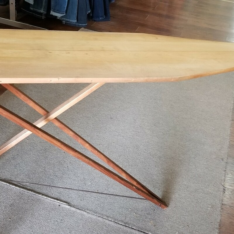 Antique Ironing Board
Get your Pinterest on! SO many possibilities!
Wood
Size: 55x15x32
IN STORE PICK UP ONLY!