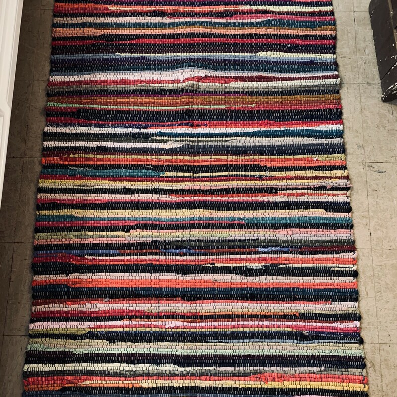 4x6 Multicolored Boho Rug
