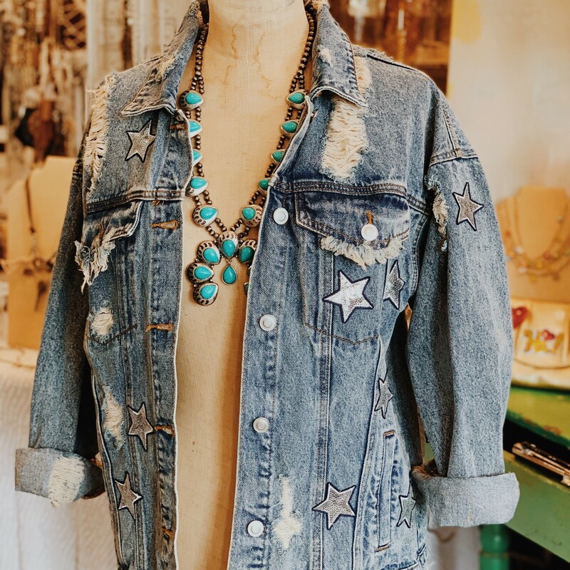 This is such a fun jacket! Perfect for anyone looking to spice up an outfit!