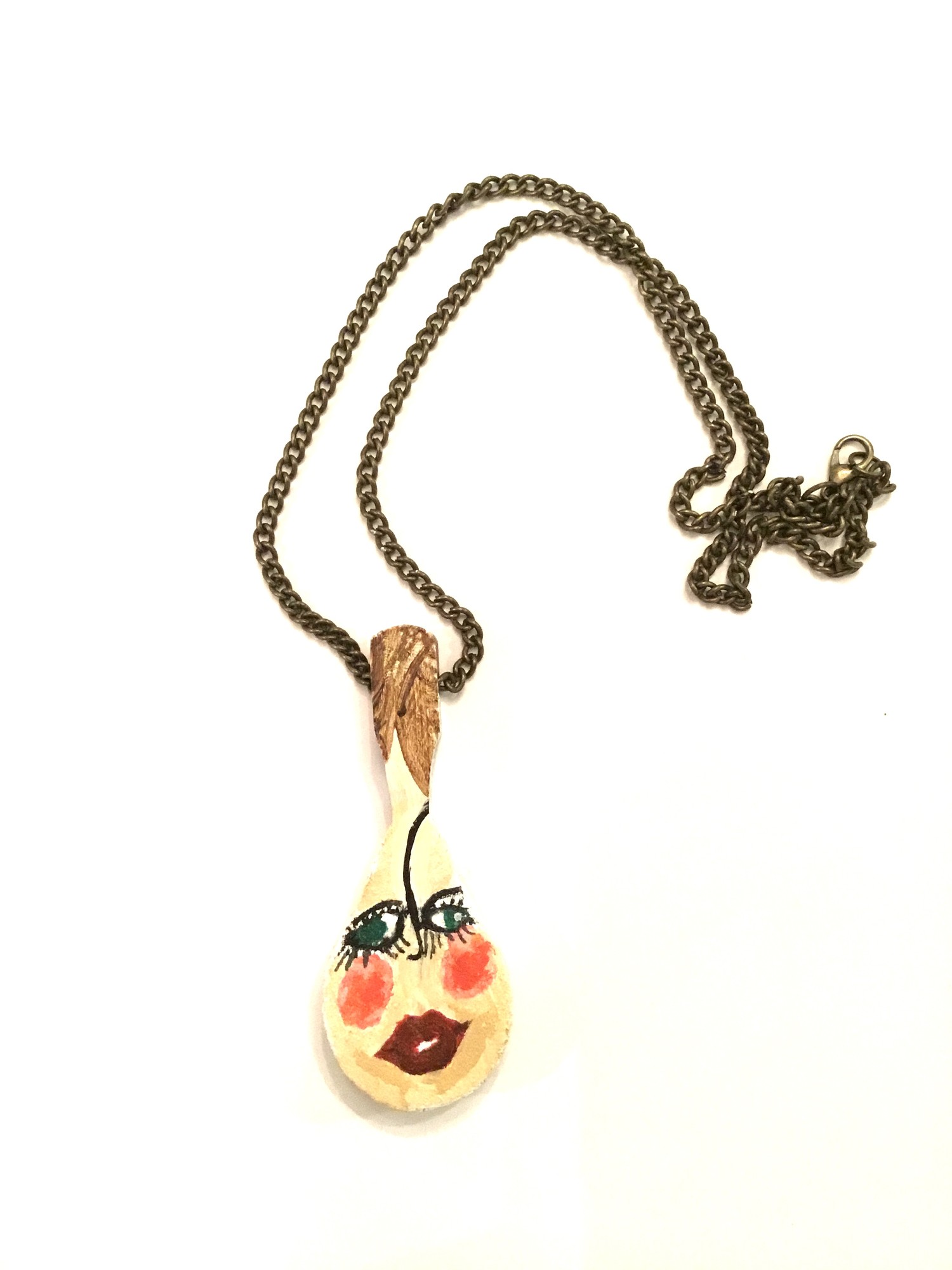 Hand painted funny face piano key necklace

Please select hair color below!