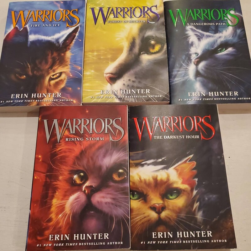 Warriors 2-6 (5 Books)