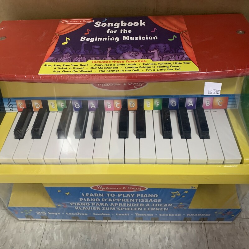 Learn To Play Piano, Songbook, Size: Music