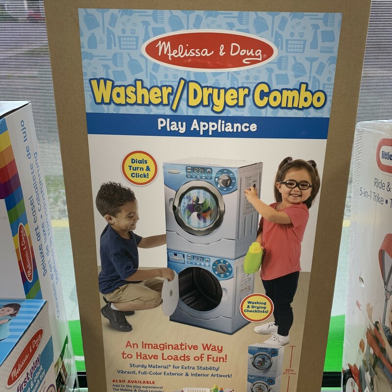 Washer And Dryer, Set, Size: Pretend