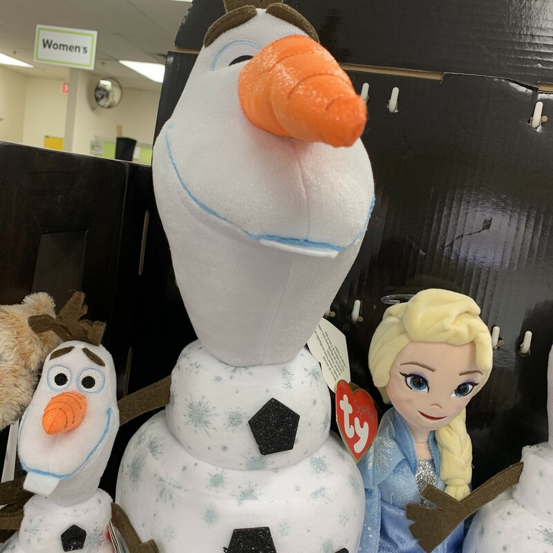 Large Olaf, White, Size: Plush