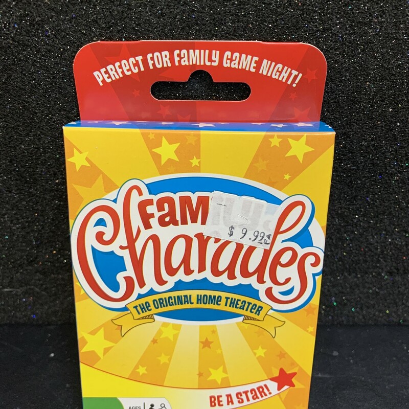 Charades, Card, Size: Game