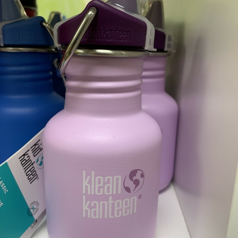 Water Bottle Sippy Purple