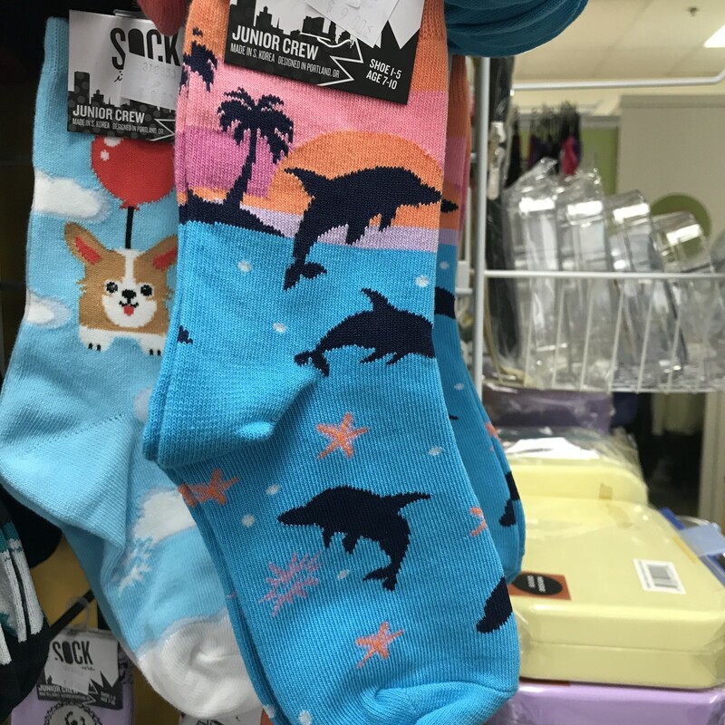 Dolphins Junior Socks