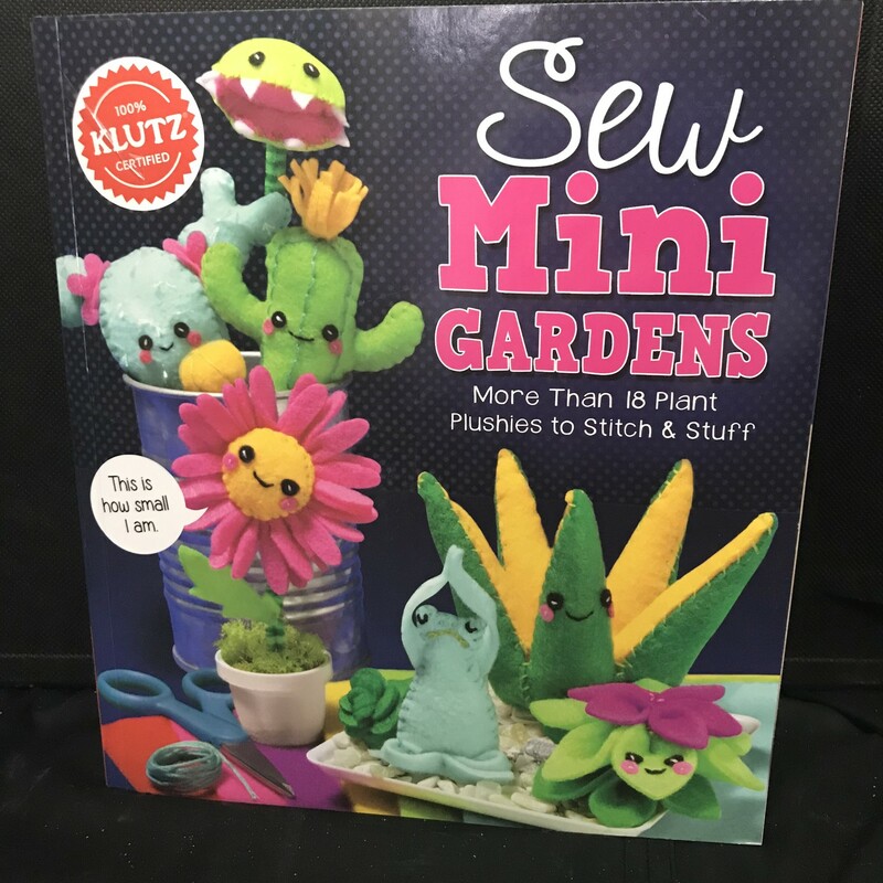 Sew Mini Gardens, Kit, Size: 10+

Sew much fun
make 18+ plushies