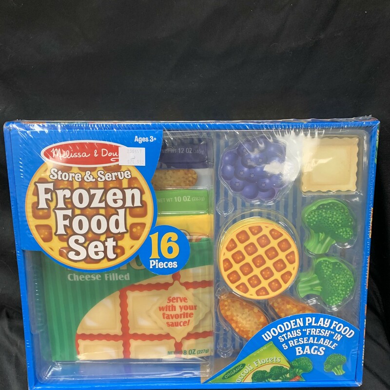 melissa and doug frozen food set