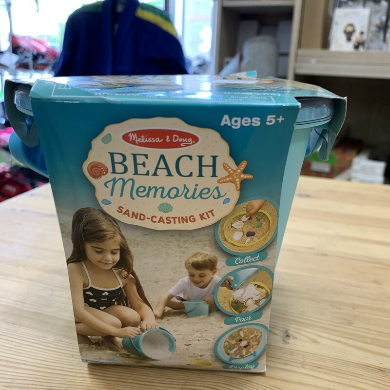 Beach Memory Sand Kit, Pail, Create