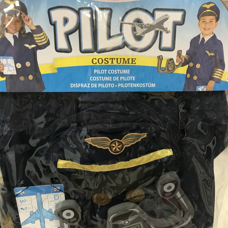 Costume Pilot, 3-6, Size: Pretend