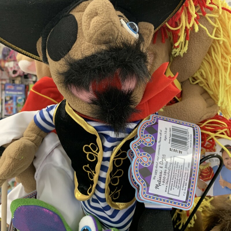 Puppet Pirate, Multi, Size: Puppet