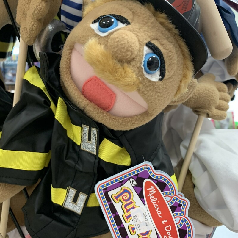 Puppet Fire Fighter, Multi, Size: Puppet