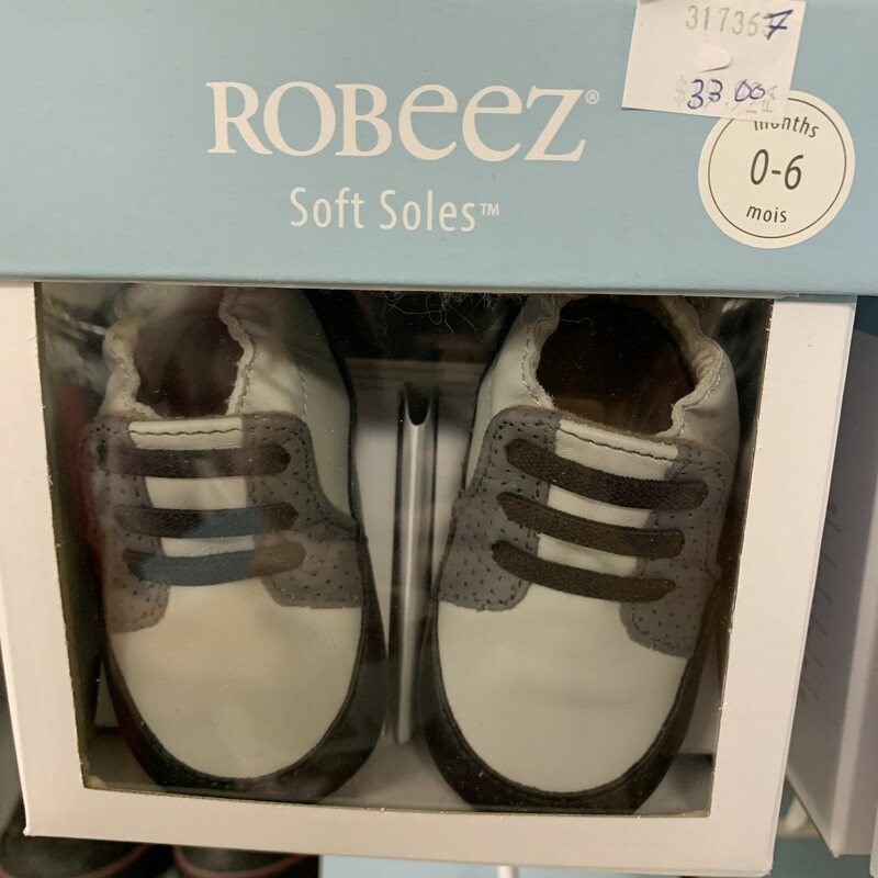 Grey Shoes 0-6, 0-6, Size: Footwear