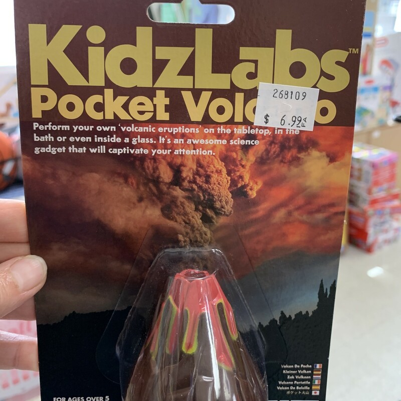Pocket Volcano, KidzLabs, Size: ScienceKit