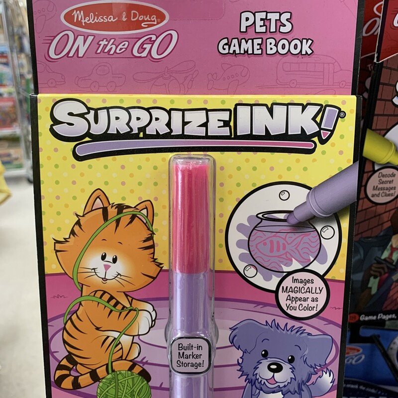 Surprise Ink Pets, OnThe Go, Size: Colouring