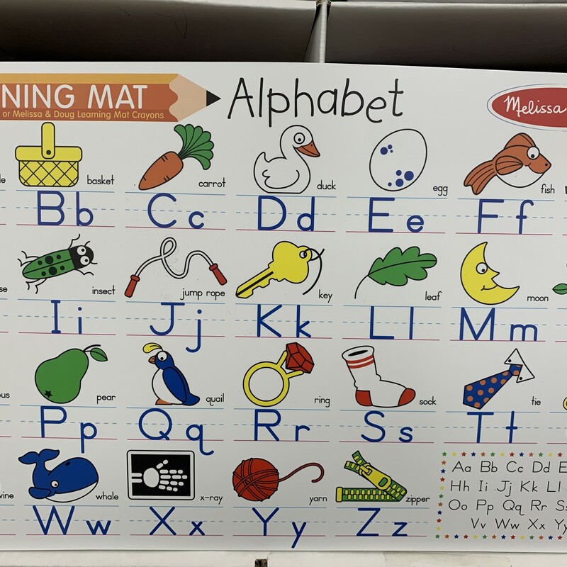 Alphabet Learning Mat, Age 4+, Size: Schoolage