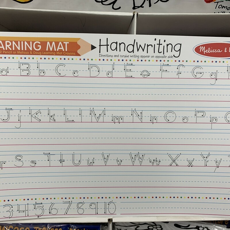 Handwriting Learning Mat, 5+, Size: Schoolage