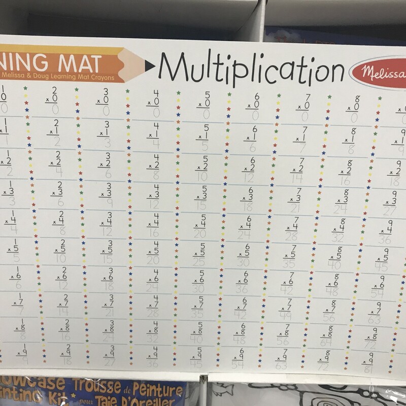 Learning Mat Multiplicati, 7+, Size: Schoolage