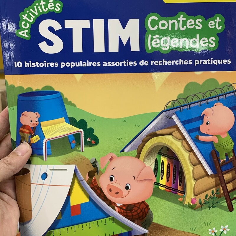 Stim Activites French, K-2, Size: Workbook