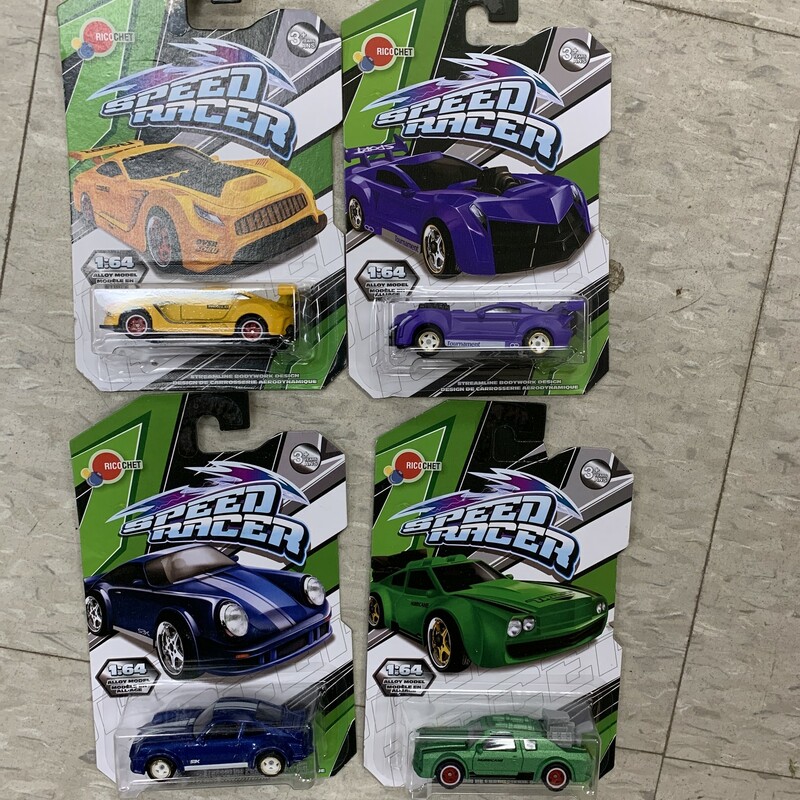 Speed Racer, Multi, Size: Vehicles
