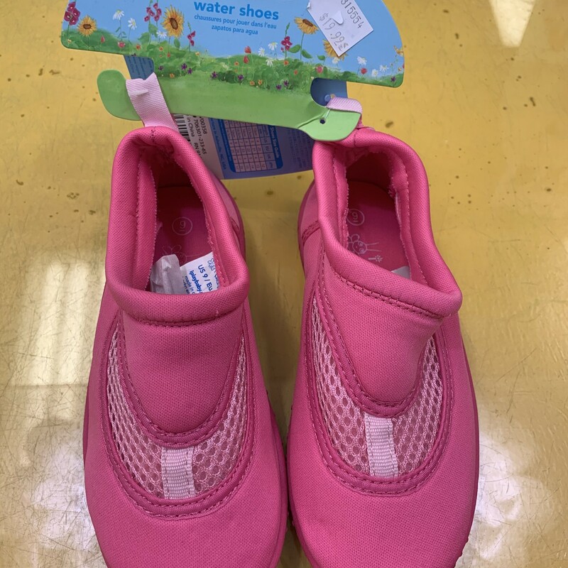 Water Shoes Pink, 8, Size: Swim Wear