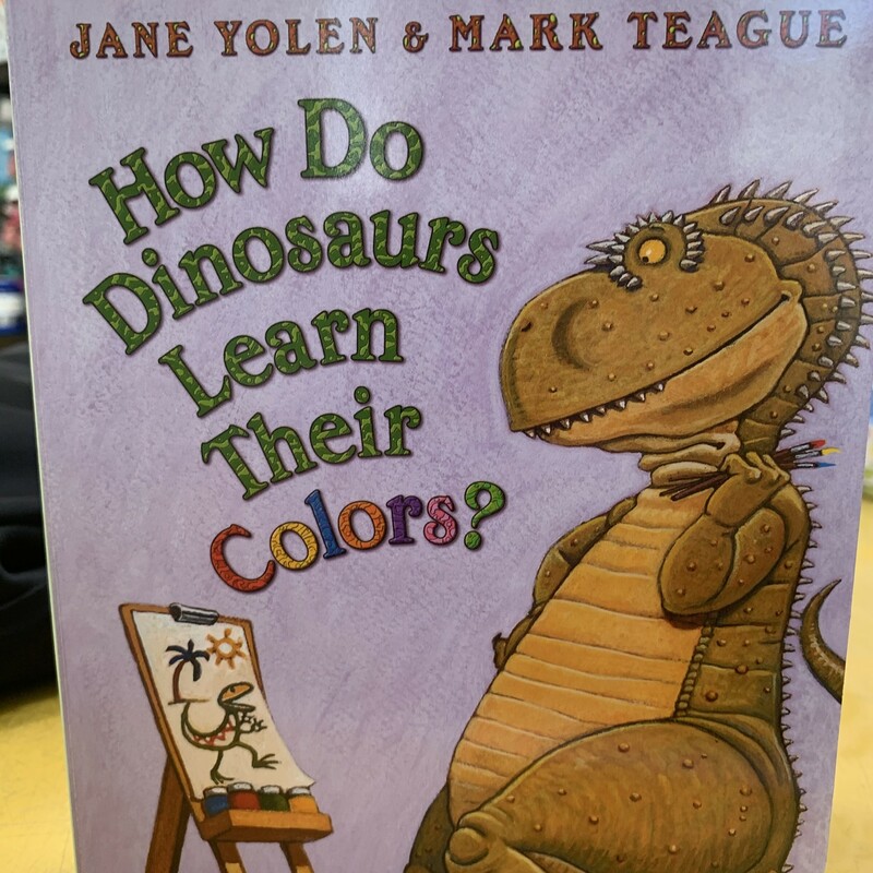 How Do Dinos Learn Colour, Brdbk, Size: Book
