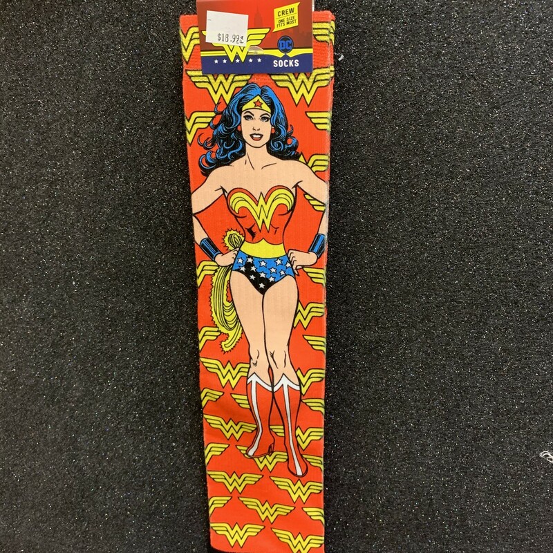 Wonder Woman Socks, One Size, Size: Clothing