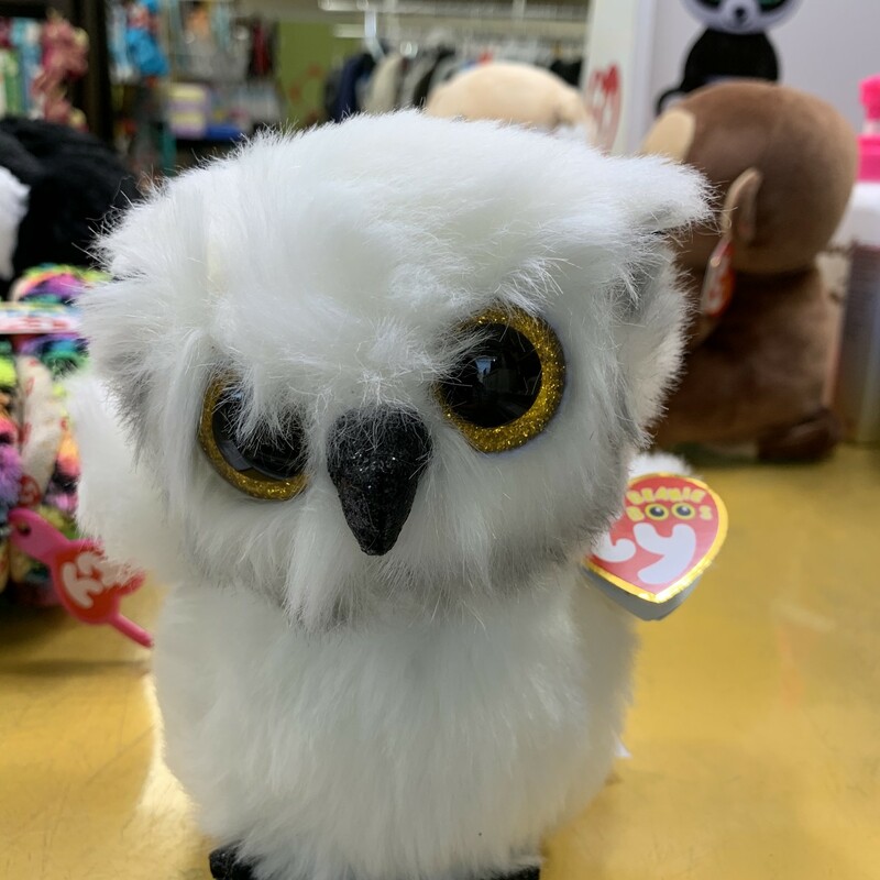 Austin Owl Small, White, Size: Plush
