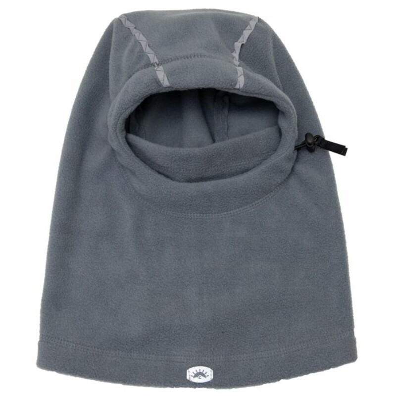 Balaclava Hat 2-5 Gray, Gray, Size: Outerwear

Multi Function Balaclava

Wear as a Hood, Neckwramer or Balavlava

100% Polyester Fleece

Plush Terry Lining

Reflective Trim

Warm and Breathable