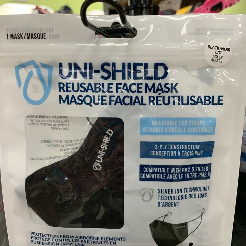 Adult Adjustable Mask Bl