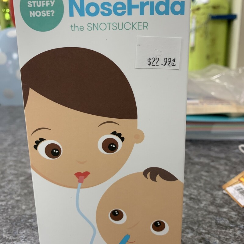 Snotsucker, 4 Filter, Size: Baby

Doctor invented and recommended. Made in Sweden, NoseFrida is your go-to natural, hygienic baby booger buster. It’s totally safe (for parents AND baby), so you can say “sayonara” to snotty noses. NoseFrida is non-invasive and gives the user complete control over how much suction is used. Hygienic filters prevent germs going from baby to parent, helping keep everyone healthy during cold season.

What's Inside? 1 SnotSucker and 4 Filters replaces NF010

• Made in Sweden
• BPA, Phthalates, and Lead-free
• Aspirator made of 100% latex-free polypropylene
• Dishwasher-safe (top rack only)
• Includes one aspirator and four filters
• Extra filters sold separately