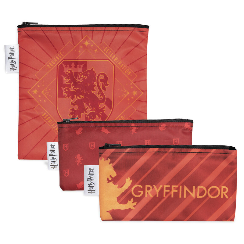 Set Of 3 Snack Bags Gry, Gryffind, Size: Bento