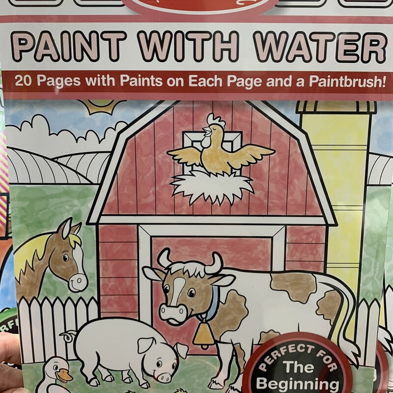 Paint With Water Farm, 3+, Size: Arts