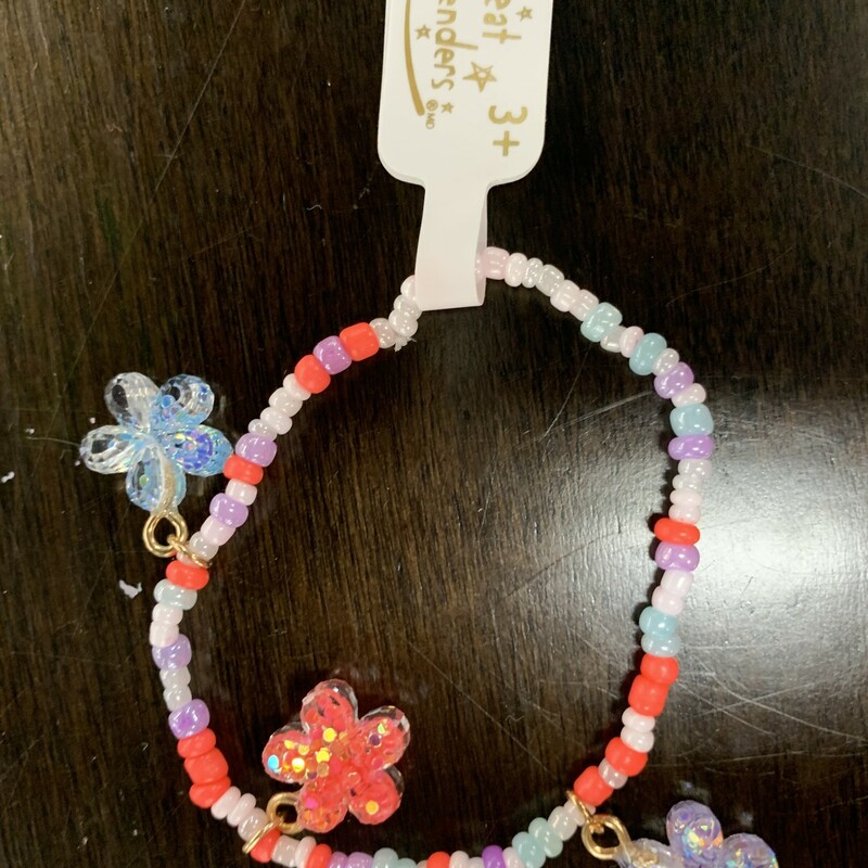 Flower Bracelet, Multi, Size: Jewellery