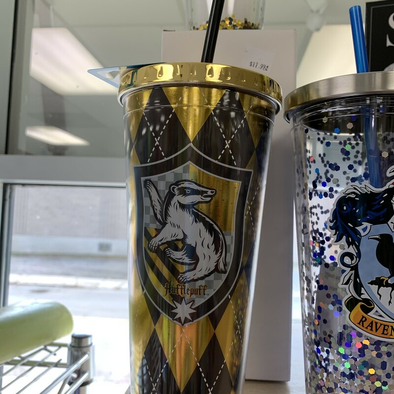Hogwarts Foil Cup&Straw