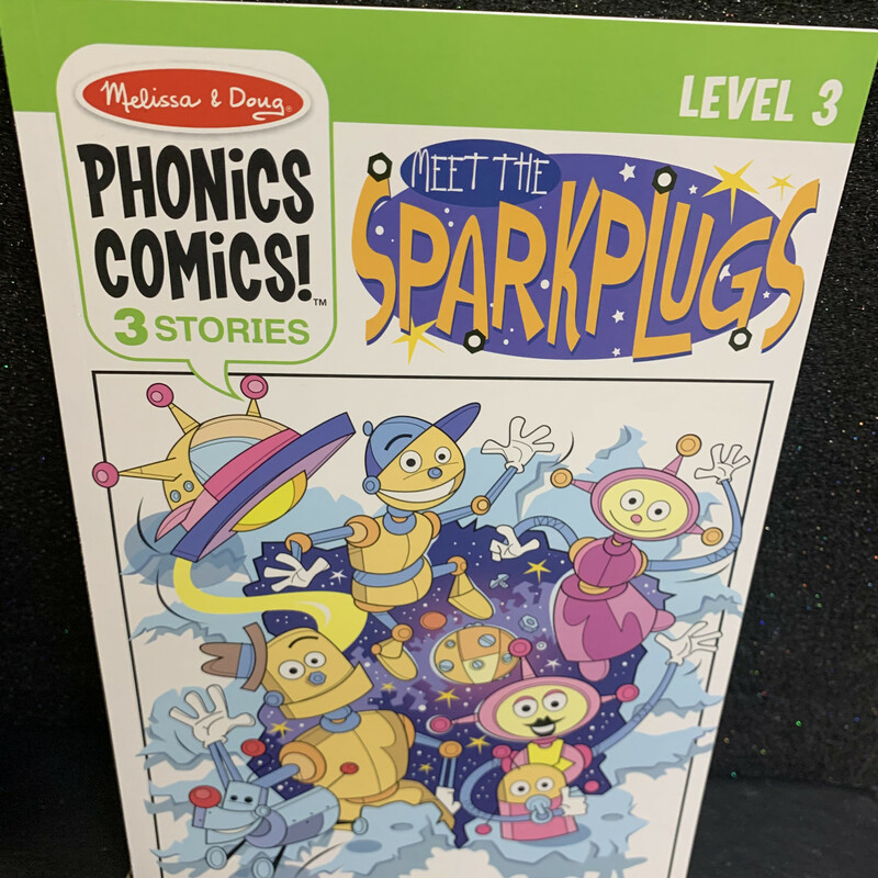 Phonics Comics Level 3, Sparkplu, Size: Book