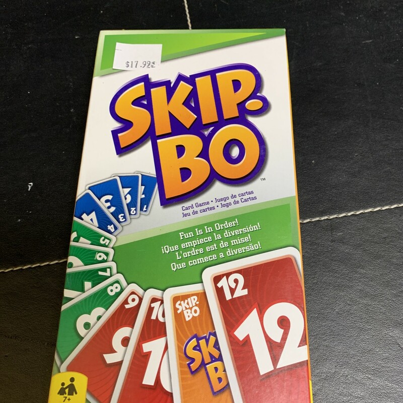 Skip-Bo, 7+, Size: Game