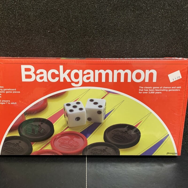 Folding Backgammon, 7+, Size: Game
