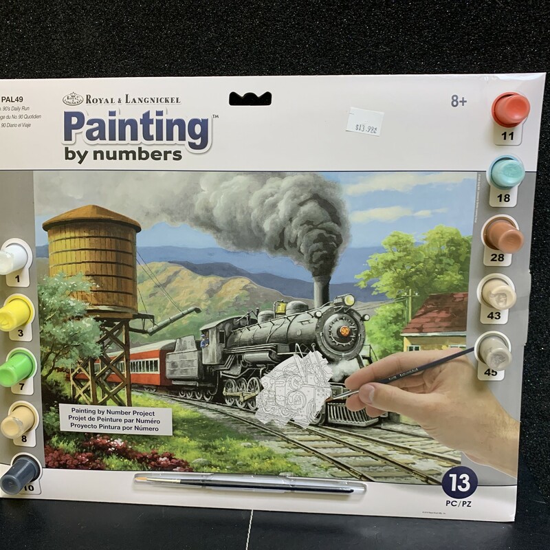 Train Paint By Number