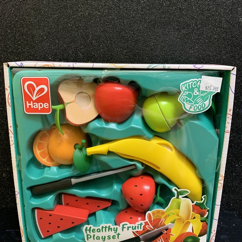 Healthy Fruit Playset, 3+, Size: Food