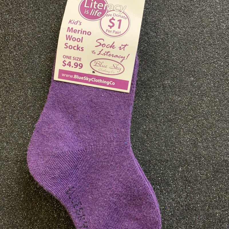 Socks 12-24 Mos Purple