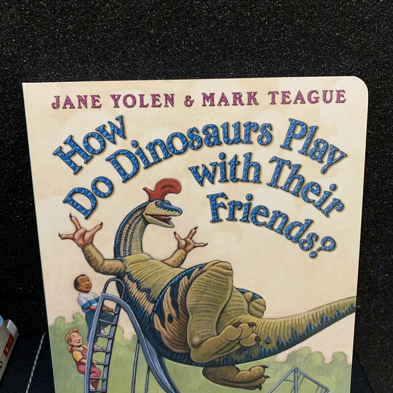 How Do Dino Play W/Friend, Board, Size: Book