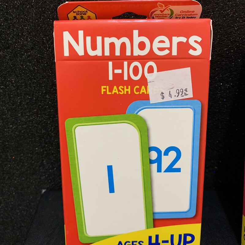 Numbers 1-100 Flashcards