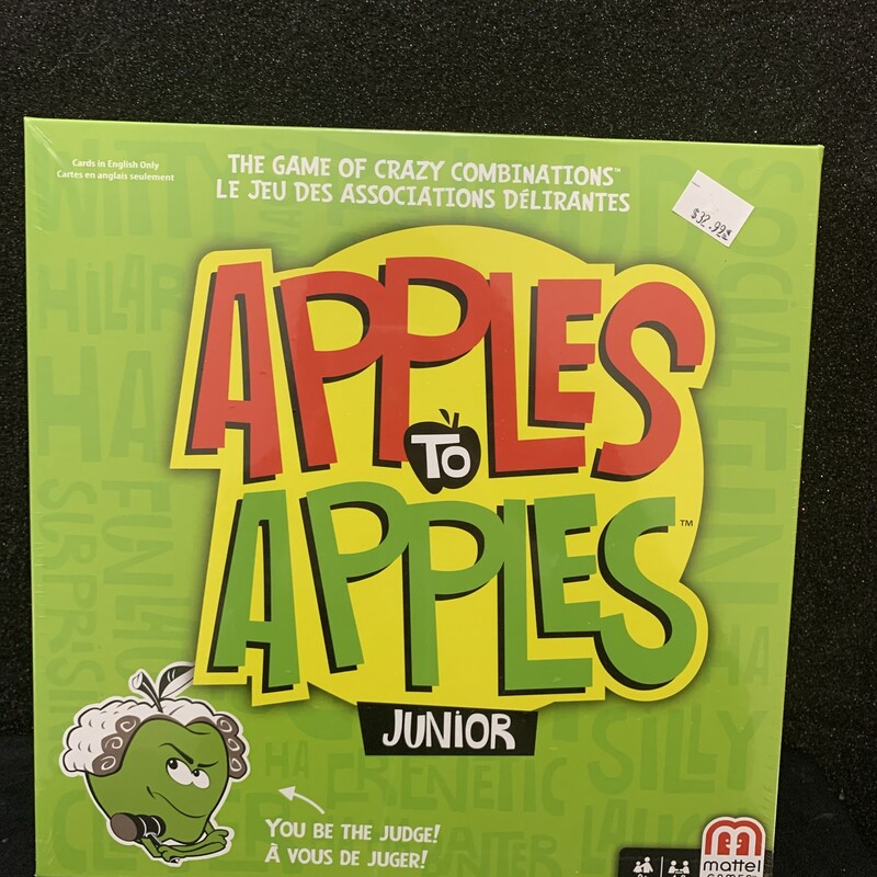 Apples To Apples Jr, 9+, Size: Game