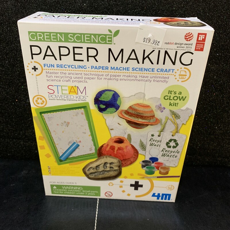 Paper Making Green Scienc, 5+, Size: ScienceKit