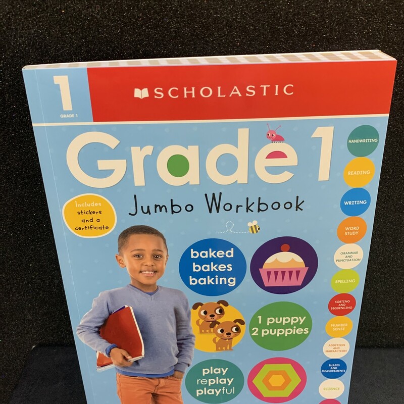 Grade 1 Workbook, 6+, Size: Workbook