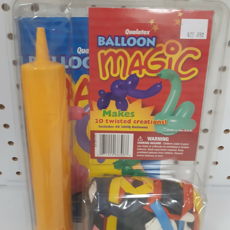 Balloon Animal Magic Kit, Instruct, Size: Balloons