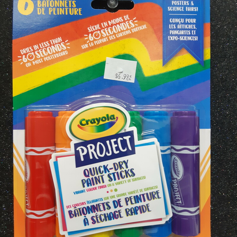 Quick Dry Paint Sticks
